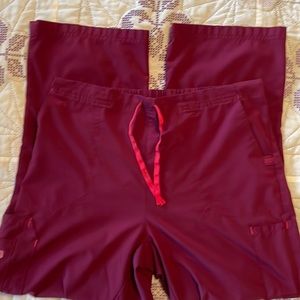 Carhartt Women's Petite XL Cross Flex Utility Boot Cut Scrub Pant